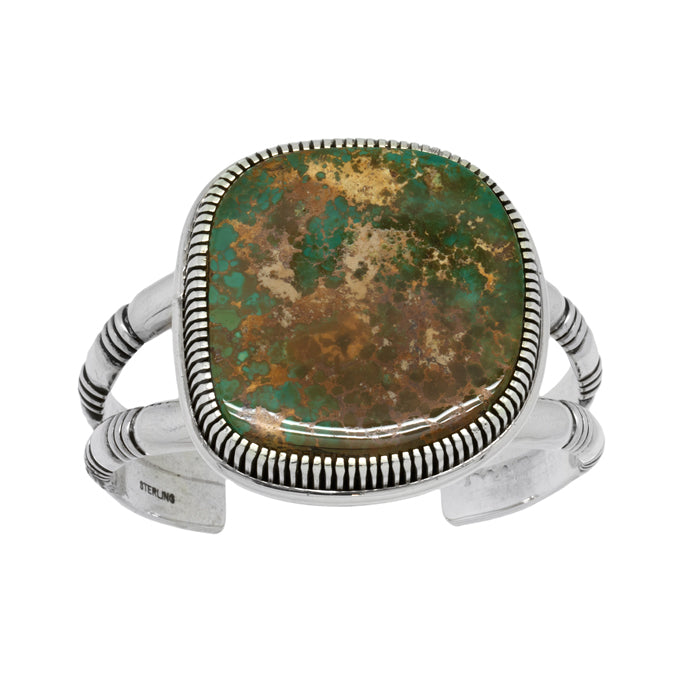 Silver Royston Turquoise Bracelet – Waddell Gallery