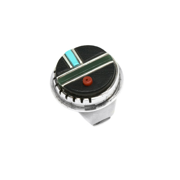 Sterling Silver Inlaid Ring