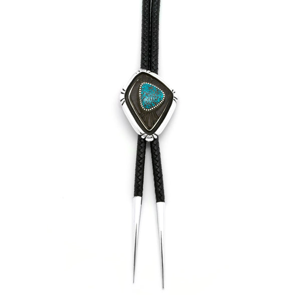 Sterling Silver Indian Mountain Bolo