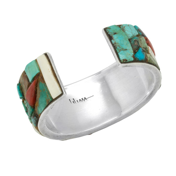 Sterling Silver Inlaid Bracelet