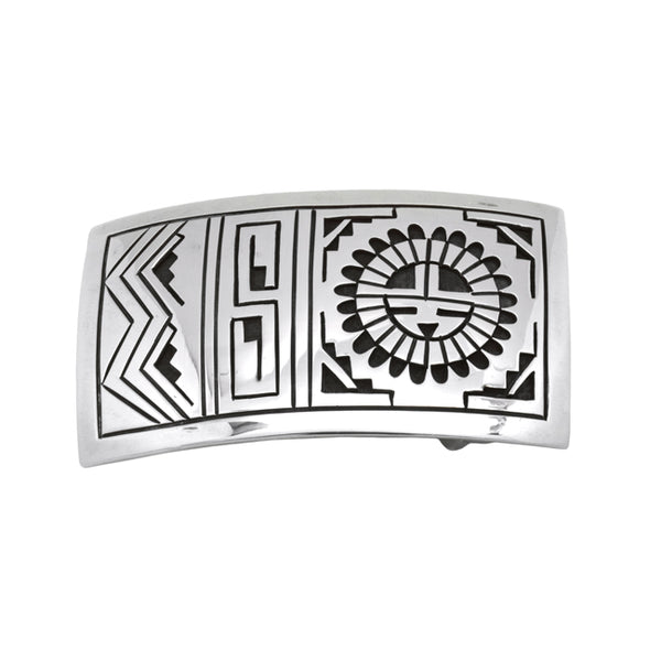 Sterling Silver Overlay Buckle